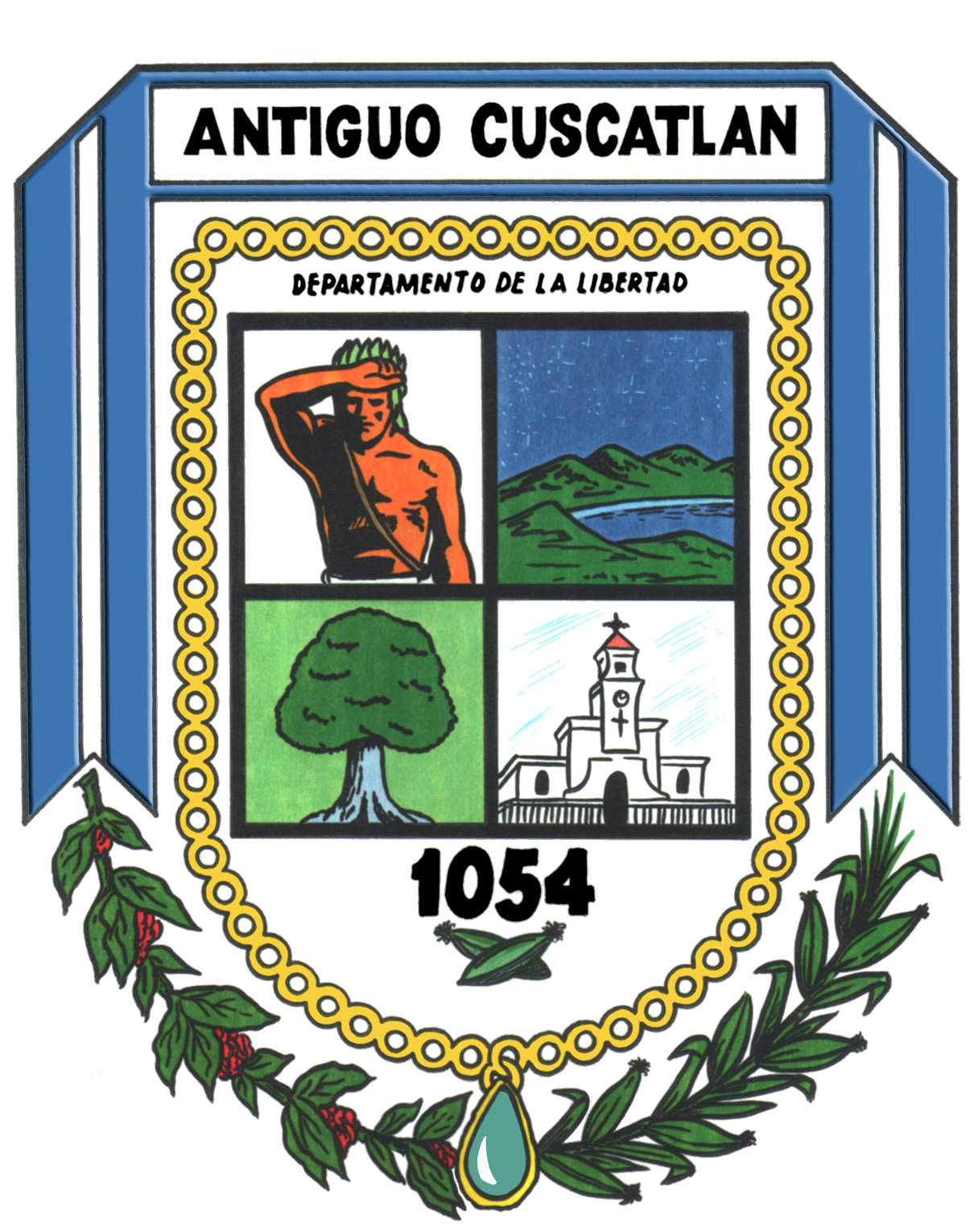 Escudo Alcadia Antiguo Cuscatlan